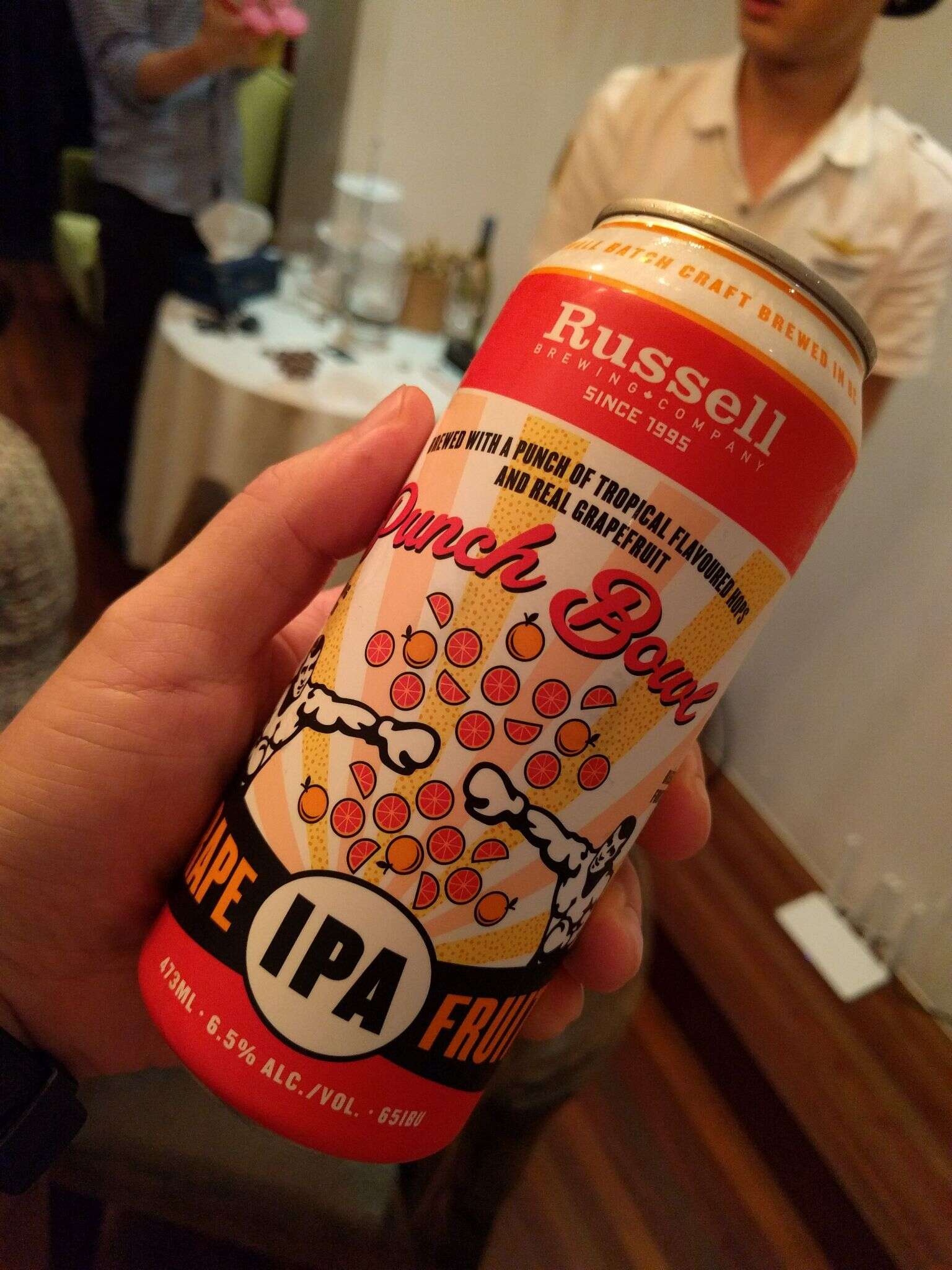 Russell Punch Bowl Grapefruit IPA 20170707 214944